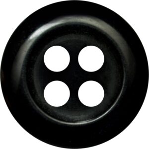 Botão 11130 - 11mm - Preto