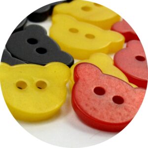 Botão Ursinho 140326 - Mix Mickey