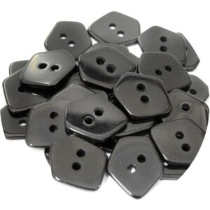 Botão Assimétrico 41154 - Preto